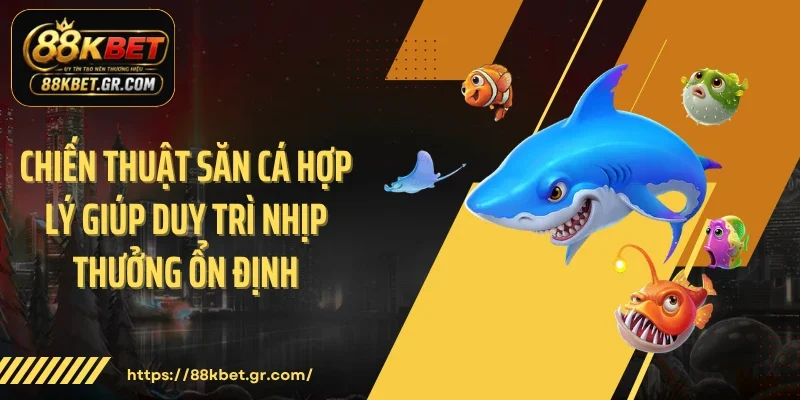 Chiến thuật săn cá hợp lý giúp duy trì nhịp thưởng ổn định