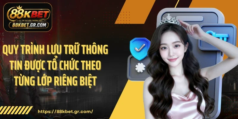 Quy trình lưu trữ thông tin được tổ chức theo từng lớp riêng biệt